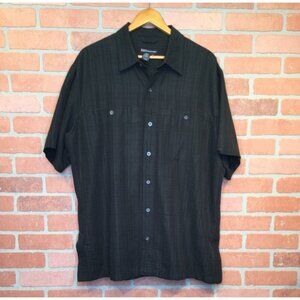 5.11 Tactical Series Mens XL Black Short Sleeve Button Up Shirt